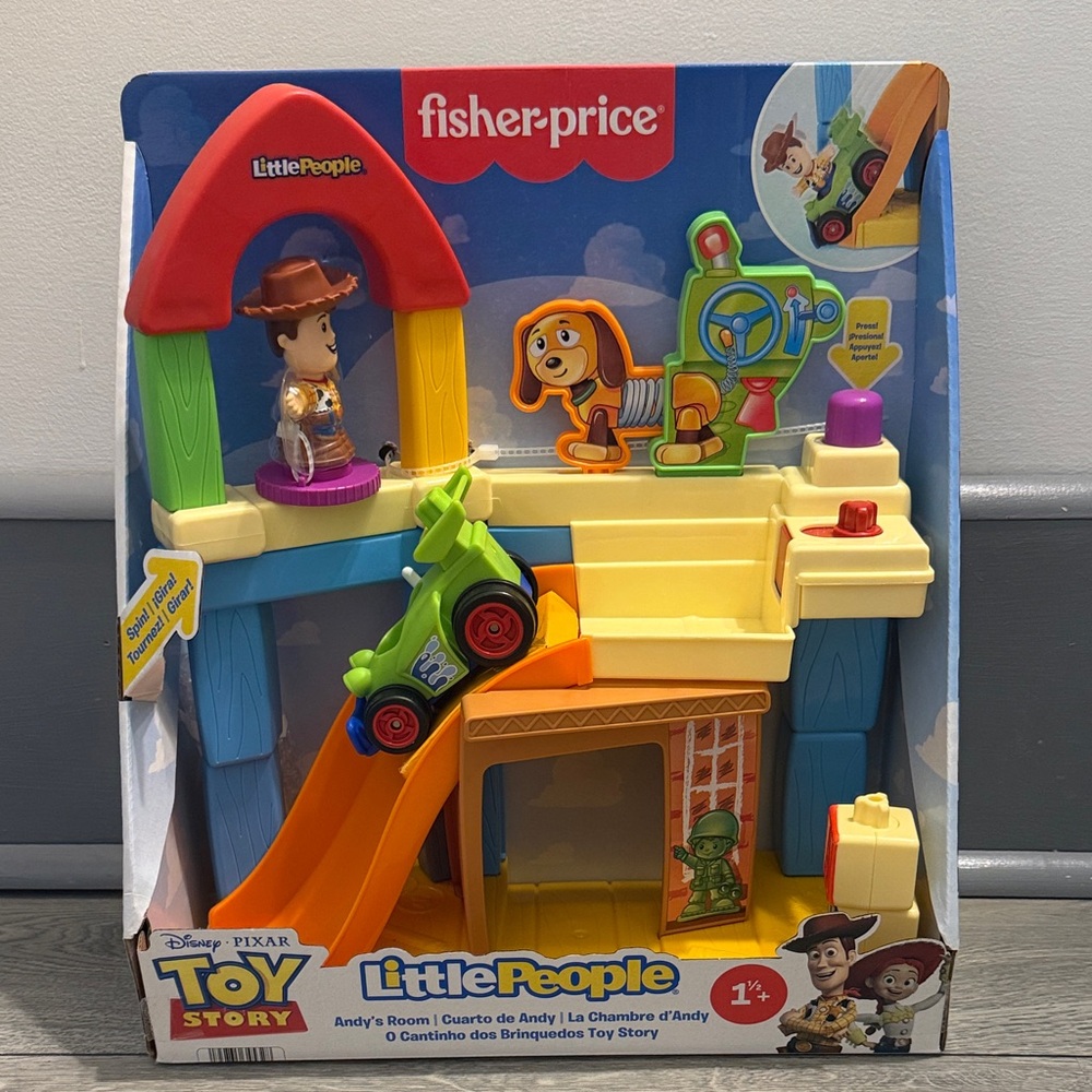 Fisher-Price Little People Toy Story Andy's Room Playset